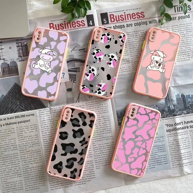 Cute And Colorful Little Cow Phone Case Fundas Shell Cover Phone Case For Iphone 7 8 Plus X Xs Xr 11 12 13 Mini Pro Max
Cute And Colorful Little Cow Phone Case Fundas Shell Cover Phone Case For Iphone 7 8 Plus X Xs Xr 11 12 13 Mini Pro Max