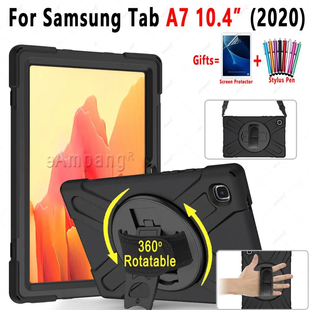 For Samsung Galaxy Tab A7 10.4 2020 Case SM-T500 SM-T505 360 Rotating Kids Children Safe Drop Resistance Cover Shoulder Strap
For Samsung Galaxy Tab A7 10.4 2020 Case SM-T500 SM-T505 360 Rotating Kids Children Safe Drop Resistance Cover Shoulder Strap