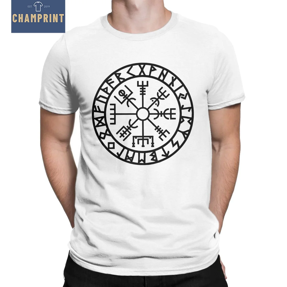 Vegvisir Futhark Runes Navigator Vikings Viking мужские футболки Забавные футболки с коротким рукавом из чистого хлопка идея для подарка
Vegvisir Futhark Runes Navigator Vikings Viking мужские футболки Забавные футболки с коротким рукавом из чистого хлопка идея для подарка