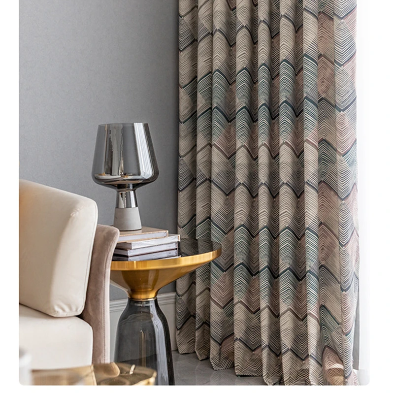 Modern Blackout Curtains texture Pattern For Living Room Window Bedroom shading Ready Made Finished Drapes Blinds 2JL578
Modern Blackout Curtains texture Pattern For Living Room Window Bedroom shading Ready Made Finished Drapes Blinds 2JL578
