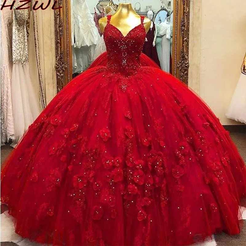 Red Ball Gown Quinceanera Dresses With Floral Appliques Sequins Beaded 15 Sweet Party Dress vestidos de 15 años graduation gown
Red Ball Gown Quinceanera Dresses With Floral Appliques Sequins Beaded 15 Sweet Party Dress vestidos de 15 años graduation gown