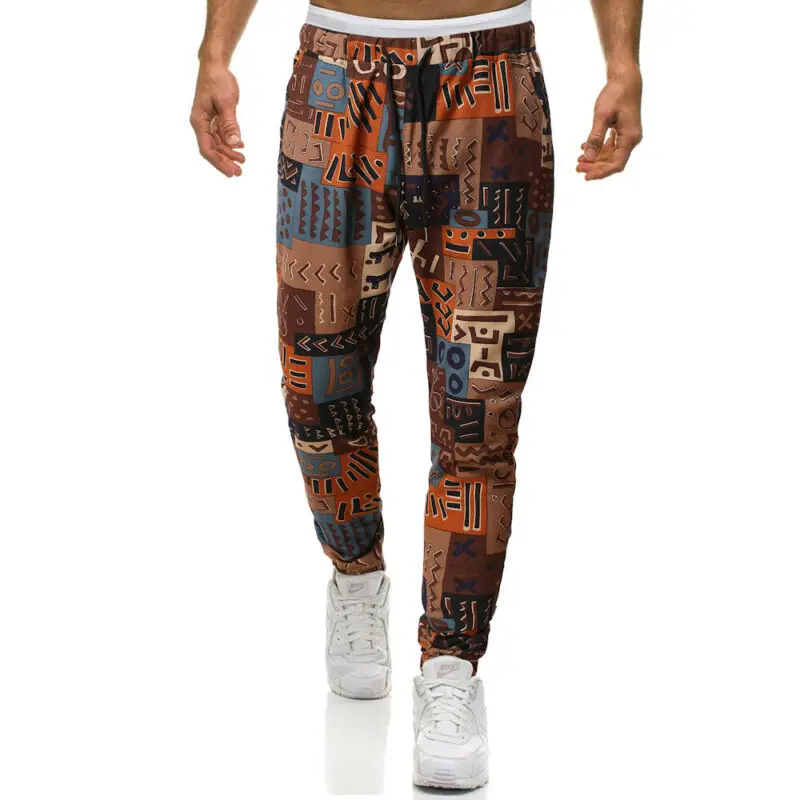 Mens Pants Print Casual Drawstring Trousers 2021 Fashion Geometric Printing Summer Joggering Pants Men Clothing Joggers
Mens Pants Print Casual Drawstring Trousers 2021 Fashion Geometric Printing Summer Joggering Pants Men Clothing Joggers