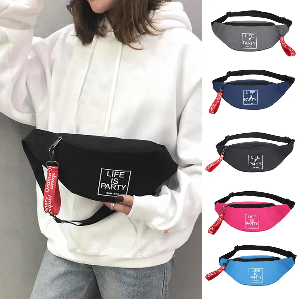 Unisex Sports Canvas Waist Bag Casual Chest Packs For Women Men Portable Travel Shoulder Crossbody Bags Hip Hop Package Bolsas
Unisex Sports Canvas Waist Bag Casual Chest Packs For Women Men Portable Travel Shoulder Crossbody Bags Hip Hop Package Bolsas