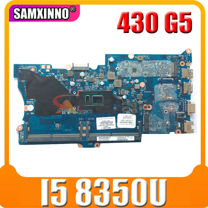Материнская плата Akemy DA0X8BMB6F0 для ноутбука HP ProBook 430 G5 440 G5, I5 8350U L01041-001, тест ОК, быстрая доставка
Материнская плата Akemy DA0X8BMB6F0 для ноутбука HP ProBook 430 G5 440 G5, I5 8350U L01041-001, тест ОК, быстрая доставка