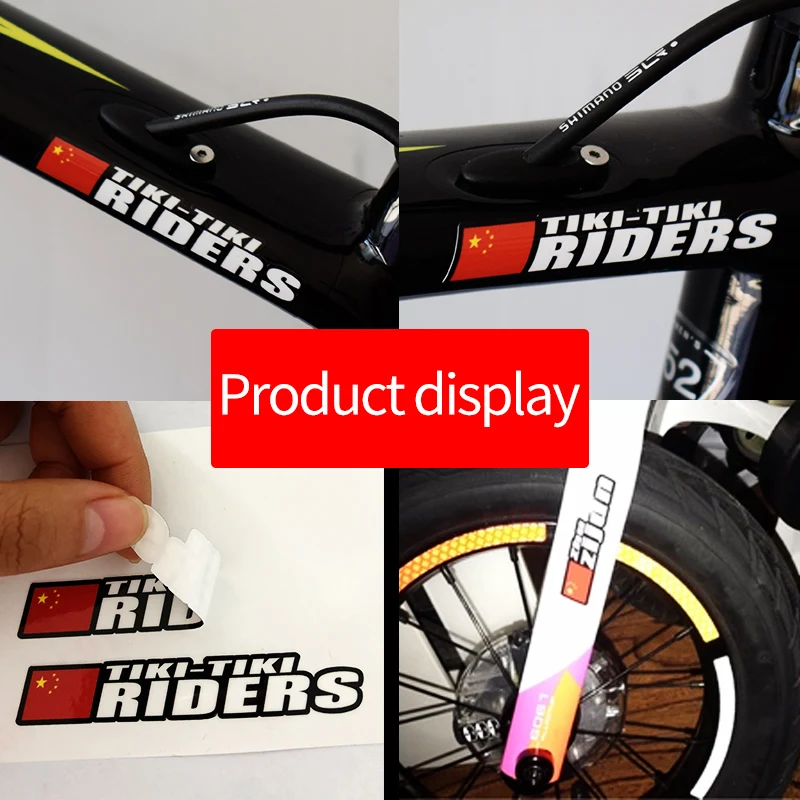 Модные наклейки на раму шоссейного велосипеда с именем флага заказ велосипед
