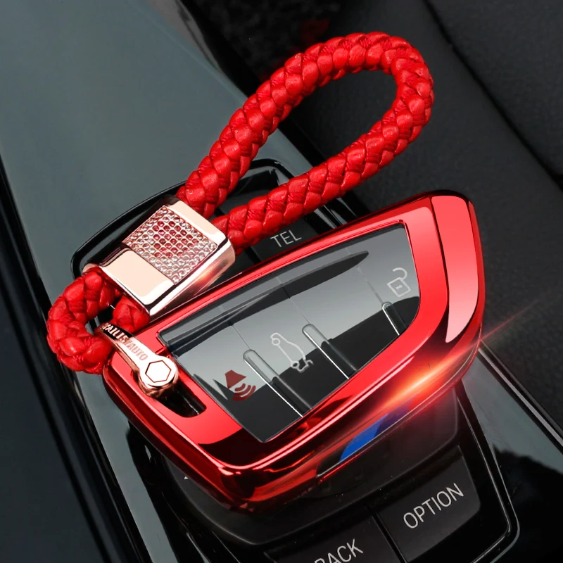 TPU + aluminium alloy Car key bag car key case car key chain suitable for Bmw x3 x1 x5 x6 730 5series 7series 2series
TPU + aluminium alloy Car key bag car key case car key chain suitable for Bmw x3 x1 x5 x6 730 5series 7series 2series