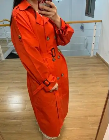 2020 Autumn and winter long trench coats with belts large size women's windbreaker outerwear windbreaker women women coats
2020 Autumn and winter long trench coats with belts large size women's windbreaker outerwear windbreaker women women coats