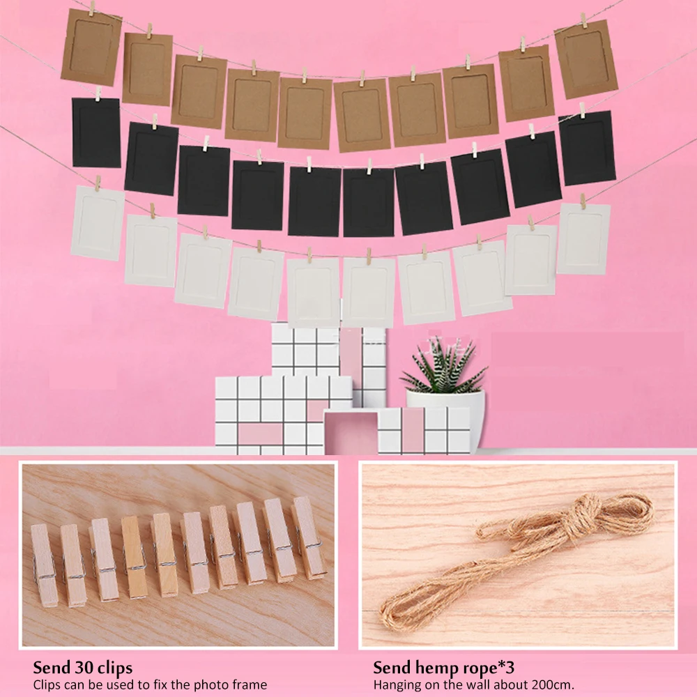 10pcs Kraft Paper Photo Frame Sets DIY Retro Kraft Cardboard Picture Frames Hanging Album Frame Photo Display Home Wall Decor
10pcs Kraft Paper Photo Frame Sets DIY Retro Kraft Cardboard Picture Frames Hanging Album Frame Photo Display Home Wall Decor