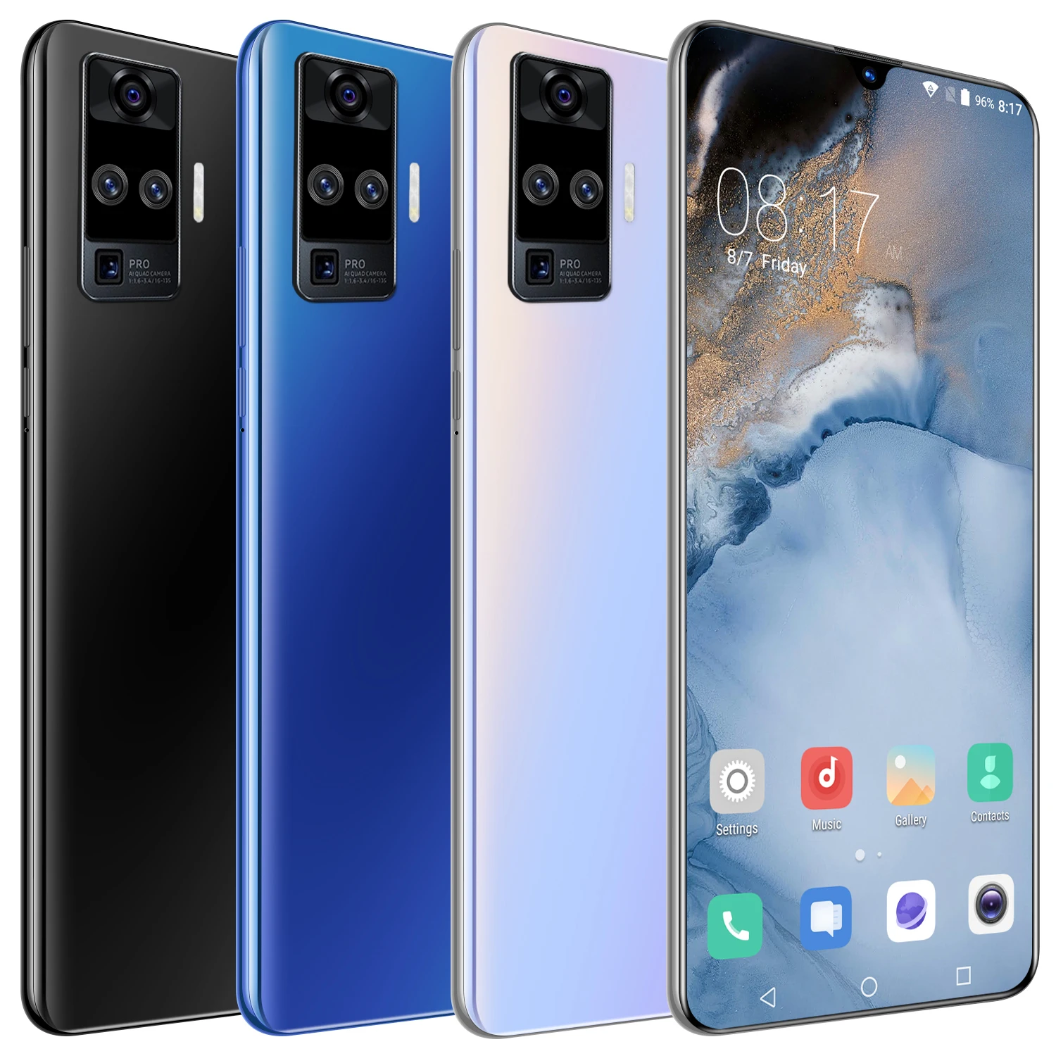 Smartphone Global Version X60 Pro Android 10.0 Mobile Cellphone 10 Core Best Selling 6.6 Inch 5000mAh 5G flash memory 12GB 512GB 
Smartphone Global Version X60 Pro Android 10.0 Mobile Cellphone 10 Core Best Selling 6.6 Inch 5000mAh 5G flash memory 12GB 512GB