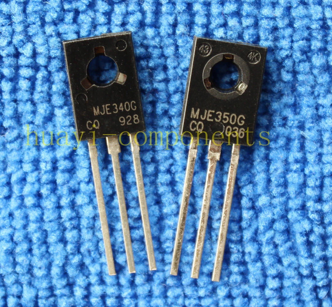 10 шт./лот (5 шт. MJE340 + 5 MJE350 ) MJE340G JE340G MJE350G JE350G TO 126 Φ|Реле| |