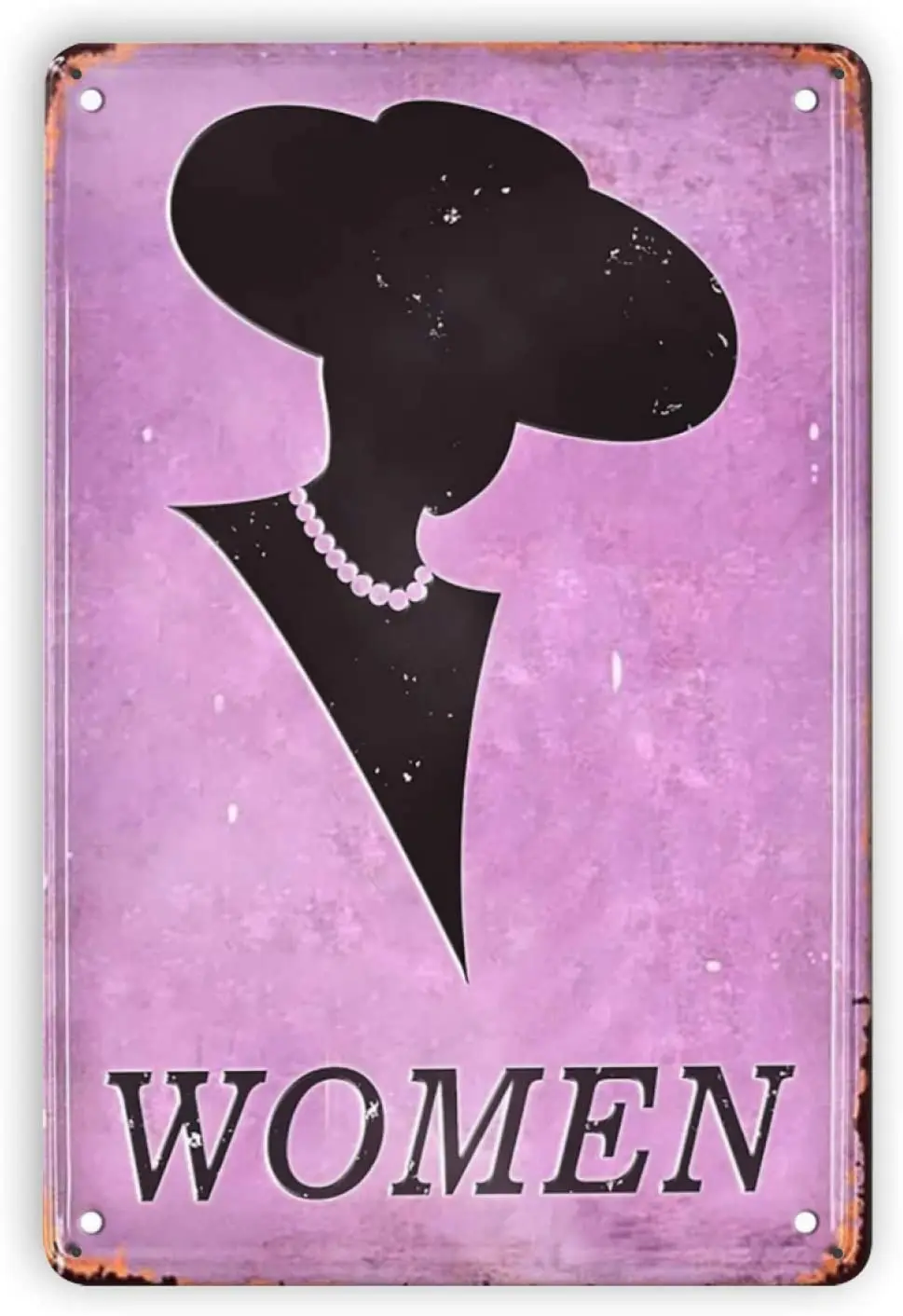 Woollywonder Knits Women Bathroom Funny Metal Sign Retro Wall Decor Wall Art Decoration Plaque for Home Kitchen Bar Cafe Door
Woollywonder Knits Women Bathroom Funny Metal Sign Retro Wall Decor Wall Art Decoration Plaque for Home Kitchen Bar Cafe Door