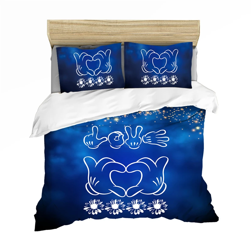 Disney Mickey Minnie Bedding Set Queen King Size Bed Set Children Boy Girl Duvet Cover Pillow Cases Comforter Bedding Sets gift
Disney Mickey Minnie Bedding Set Queen King Size Bed Set Children Boy Girl Duvet Cover Pillow Cases Comforter Bedding Sets gift