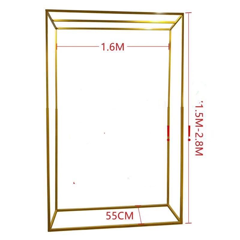 New wrought iron stage big screen shelf arranged creative wedding decoration background Road lead frame 
New wrought iron stage big screen shelf arranged creative wedding decoration background Road lead frame