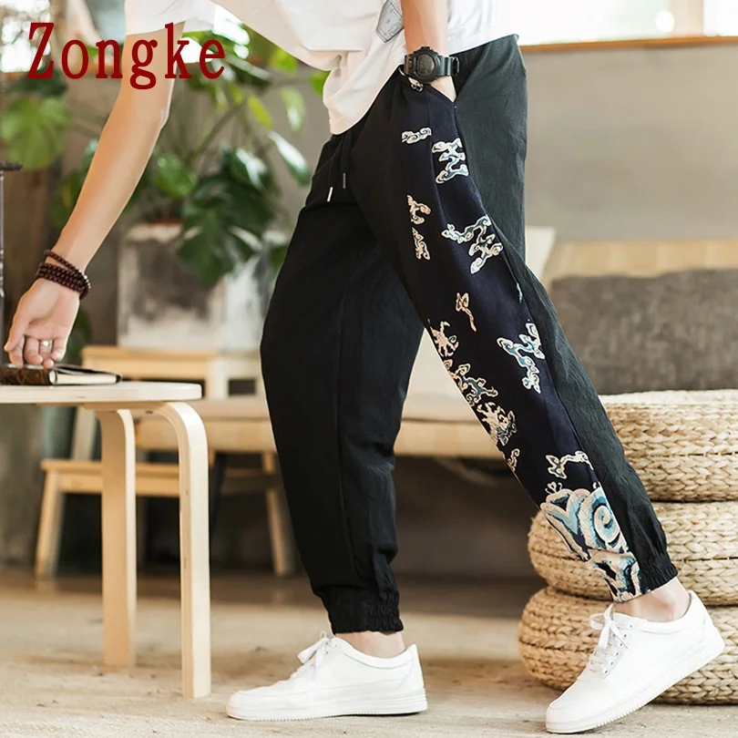 Zongke Patchwork Men's Pants Harajuku Men Clothing Casual Pencil Pants Men Hip Hop Streetwear Trousers M-5XL 2021 New Arrivals
Zongke Patchwork Men's Pants Harajuku Men Clothing Casual Pencil Pants Men Hip Hop Streetwear Trousers M-5XL 2021 New Arrivals