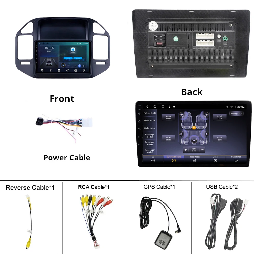 2DIN Android10 Car Radio For Mitsubishi Pajero V73 V68 2008-2011 Stereo Receiver GPS Navigation Auto Radio Car Video NO 2DIN DVD
2DIN Android10 Car Radio For Mitsubishi Pajero V73 V68 2008-2011 Stereo Receiver GPS Navigation Auto Radio Car Video NO 2DIN DVD