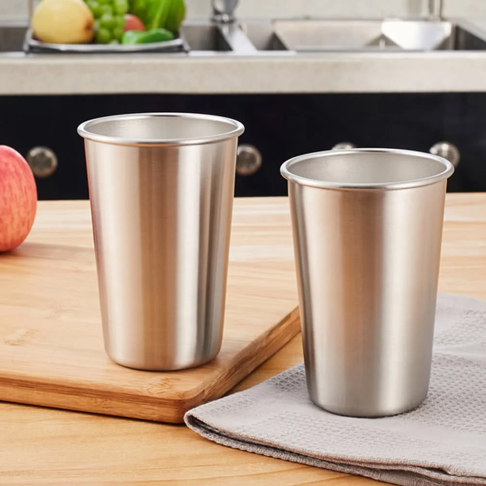 5 PCS Stainless Steel Pint Cups Tumbler Beer Mug Travel & Cooler Mugs Party Camping Picnic Juice Cup Drop Resistance
5 PCS Stainless Steel Pint Cups Tumbler Beer Mug Travel & Cooler Mugs Party Camping Picnic Juice Cup Drop Resistance