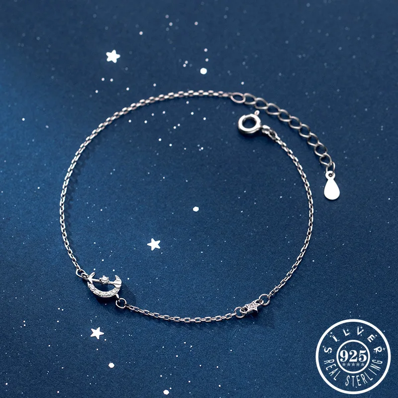 925 Sterling Silver Small Arrow Shape Hand Bracelet Trendy Cubic Zirconia Moon Bracelets Jewelry Gifts for Women
925 Sterling Silver Small Arrow Shape Hand Bracelet Trendy Cubic Zirconia Moon Bracelets Jewelry Gifts for Women