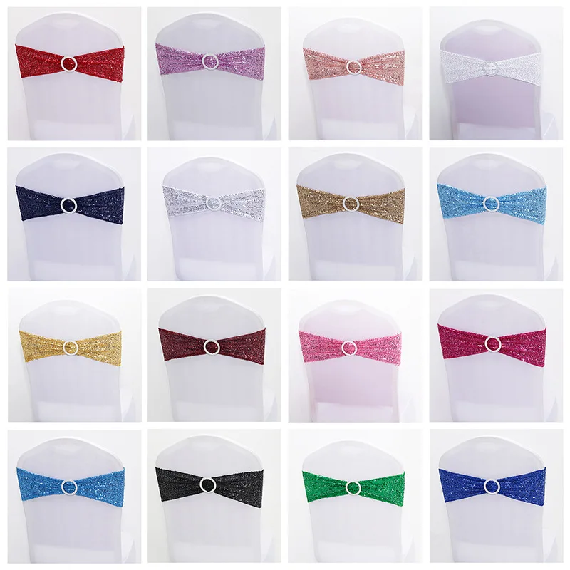 Wedding Chair Decorations Sequin Stretch Chair Sashes Sequins Decor for Hotel Wedding Reception Party Event Chair Cover Decor
Wedding Chair Decorations Sequin Stretch Chair Sashes Sequins Decor for Hotel Wedding Reception Party Event Chair Cover Decor