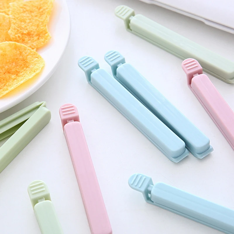 5pcs/lot Portable Food Grades Vacuum Sealing Clamp Plastic Mini Bag Clips Food Storage Bag Clips Sealer Kitchen Organizer Tools
5pcs/lot Portable Food Grades Vacuum Sealing Clamp Plastic Mini Bag Clips Food Storage Bag Clips Sealer Kitchen Organizer Tools