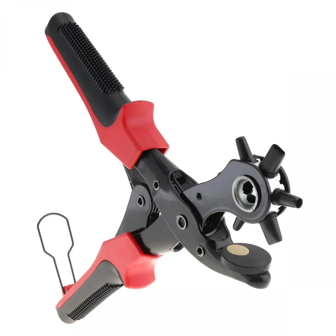 Luxury 3 Flat Holes 3 Round Leather Belt Hole Punch Plier Multi-function Belt Hole Puncher Perforation Tool 
Luxury 3 Flat Holes 3 Round Leather Belt Hole Punch Plier Multi-function Belt Hole Puncher Perforation Tool