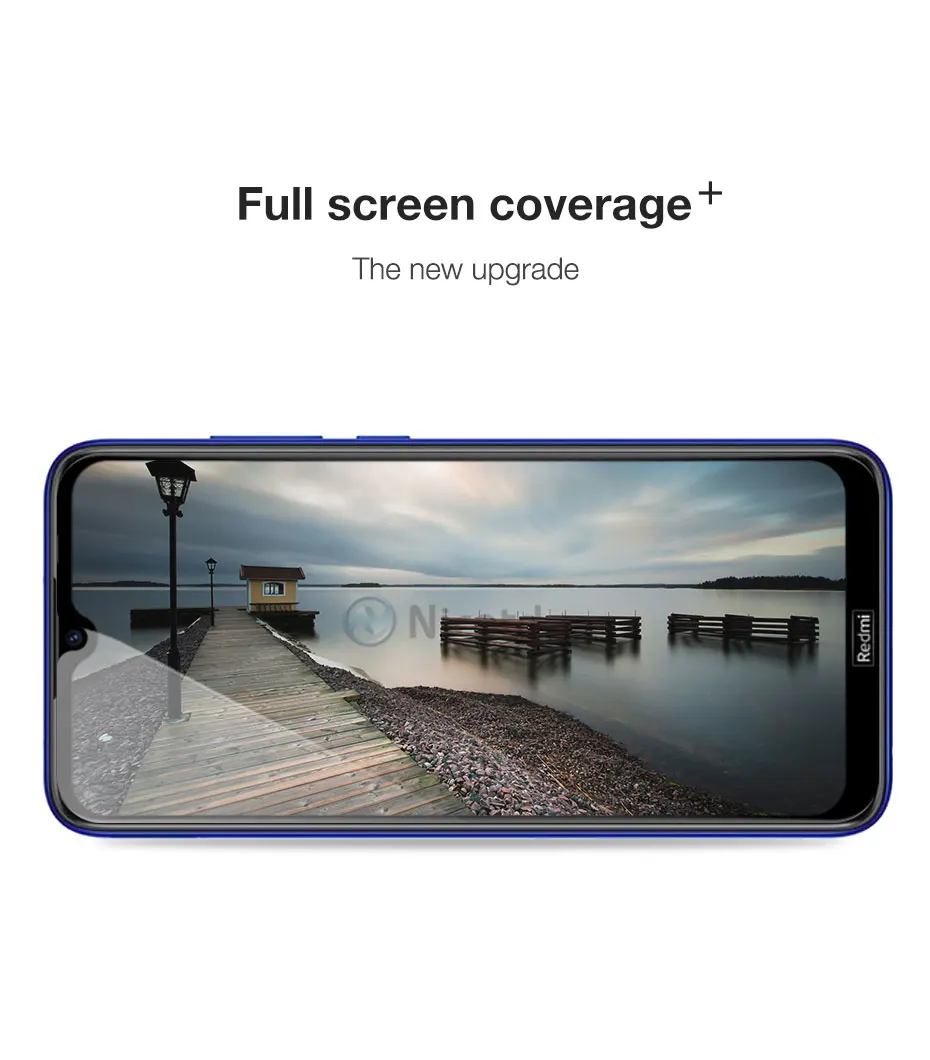 Стекло с полным покрытием для Xiaomi Redmi Note 8T Защита экрана 8 Pro задняя пленка