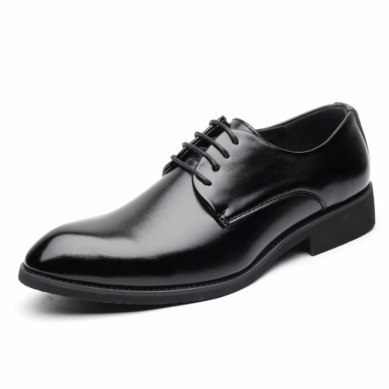 2020 Fashion Oxfords Men Business Shoes Classic Mens Casual Shoes Male Footwear Black Leather Shoes A2104
2020 Fashion Oxfords Men Business Shoes Classic Mens Casual Shoes Male Footwear Black Leather Shoes A2104