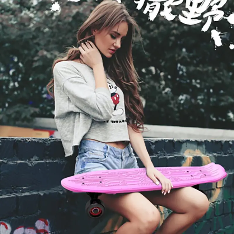 Большой 26 дюймов скейтборд для рыбы детский скейтборд Пенни скейтборды крейсер скутер для взрослых двойной рокер для ночной чистки улица
Большой 26 дюймов скейтборд для рыбы детский скейтборд Пенни скейтборды крейсер скутер для взрослых двойной рокер для ночной чистки улица