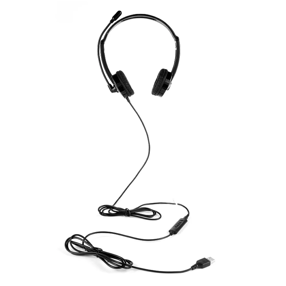 Noise Cancelling Call Center Audio Control Super Light 3.5mm Jack Business Clear Voice With Microphone PC Wired USB Headphone
Noise Cancelling Call Center Audio Control Super Light 3.5mm Jack Business Clear Voice With Microphone PC Wired USB Headphone