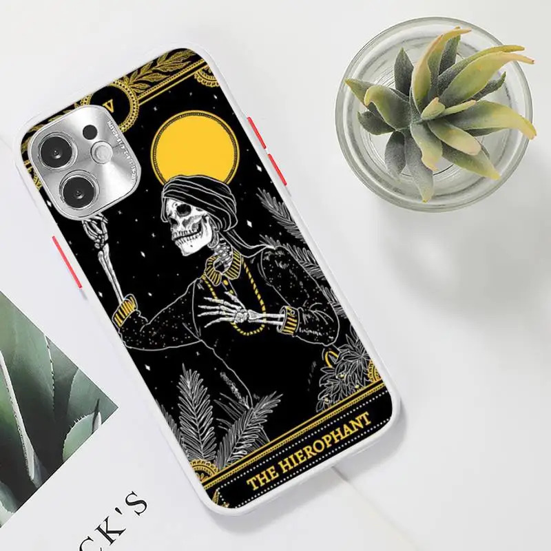Death Tarot Phone Case Clear matte transparent For white iPhone 7 8 x xs xr 11 12 pro plus max mini Funda
Death Tarot Phone Case Clear matte transparent For white iPhone 7 8 x xs xr 11 12 pro plus max mini Funda