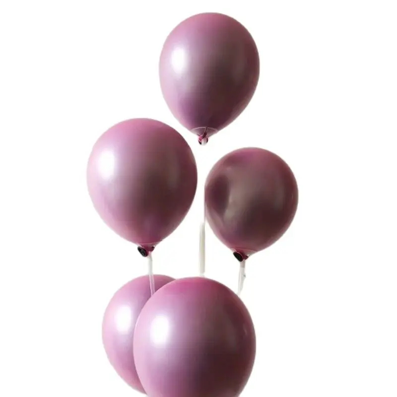Double Metal Balloon Pink-black pearl Balloons 50pcs 10inch Thickened Baby Birthday party Decoration Air Ballon Wedding Supplies
Double Metal Balloon Pink-black pearl Balloons 50pcs 10inch Thickened Baby Birthday party Decoration Air Ballon Wedding Supplies