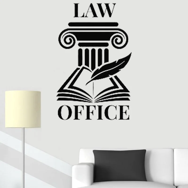 Wall Stickers Law Firm Office Decor Feather Lettering Decal Window Decoration Art Sign Mural Open Book C13-40
Wall Stickers Law Firm Office Decor Feather Lettering Decal Window Decoration Art Sign Mural Open Book C13-40