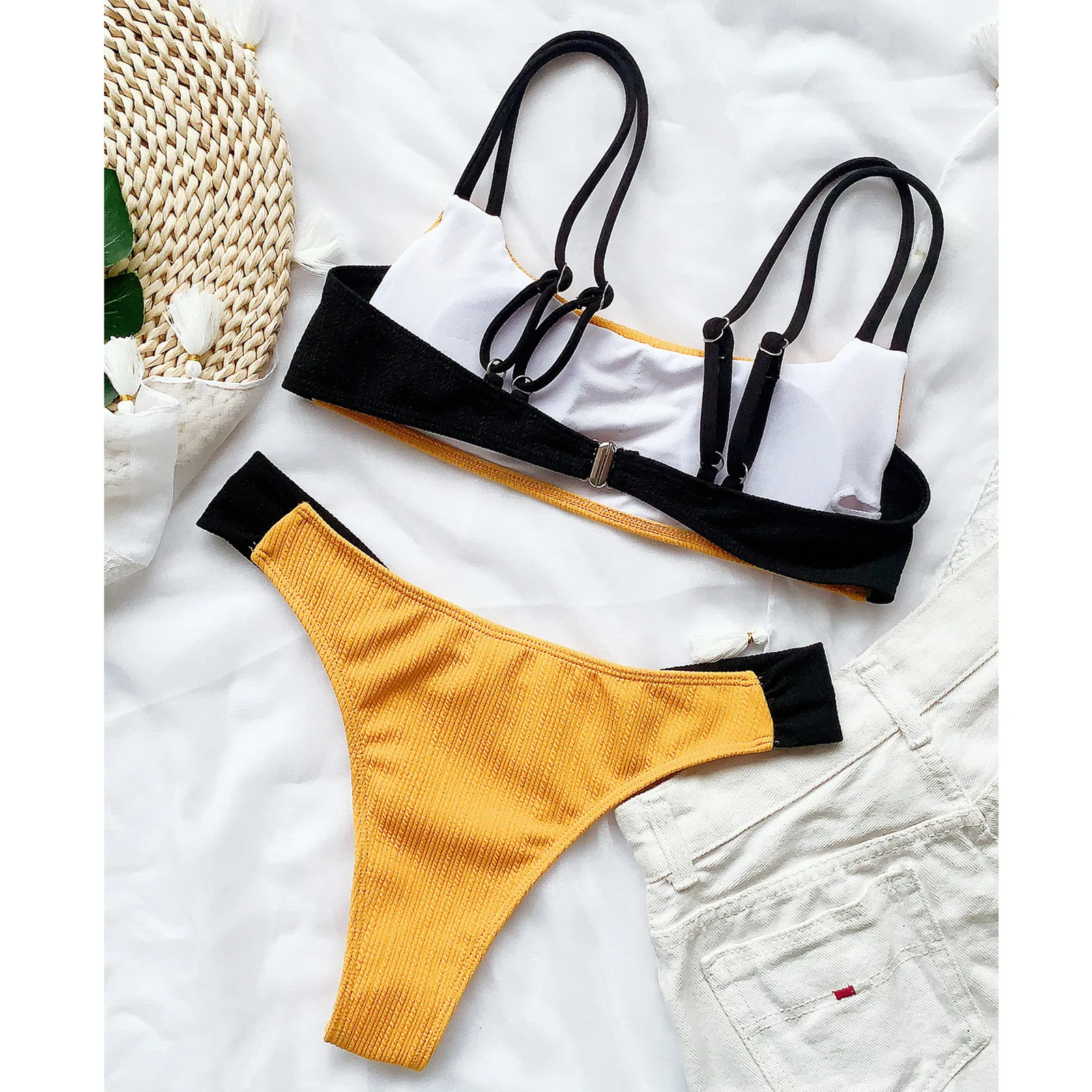 Women Solid Lace Bikini Set Push Up Swimsuit Beachwear Padded Swimwear Bikini Sexy Women
Women Solid Lace Bikini Set Push Up Swimsuit Beachwear Padded Swimwear Bikini Sexy Women