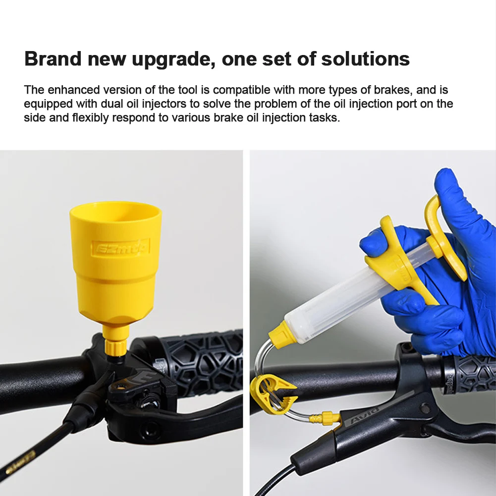 Universal Bicycle Hydraulic Disc Brake Oil Bleed Kit For Shimano Magura Hope Tektro SRAM MTB Road Bike Motorcycle Repair Tool
Universal Bicycle Hydraulic Disc Brake Oil Bleed Kit For Shimano Magura Hope Tektro SRAM MTB Road Bike Motorcycle Repair Tool