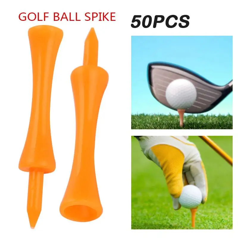 Practical 50pcs 70mm Ball Bar Outdoor Sporting Top Tipped Tee Golf Tee Training Leisure Playing Plastic Tees Holder Practice
Practical 50pcs 70mm Ball Bar Outdoor Sporting Top Tipped Tee Golf Tee Training Leisure Playing Plastic Tees Holder Practice