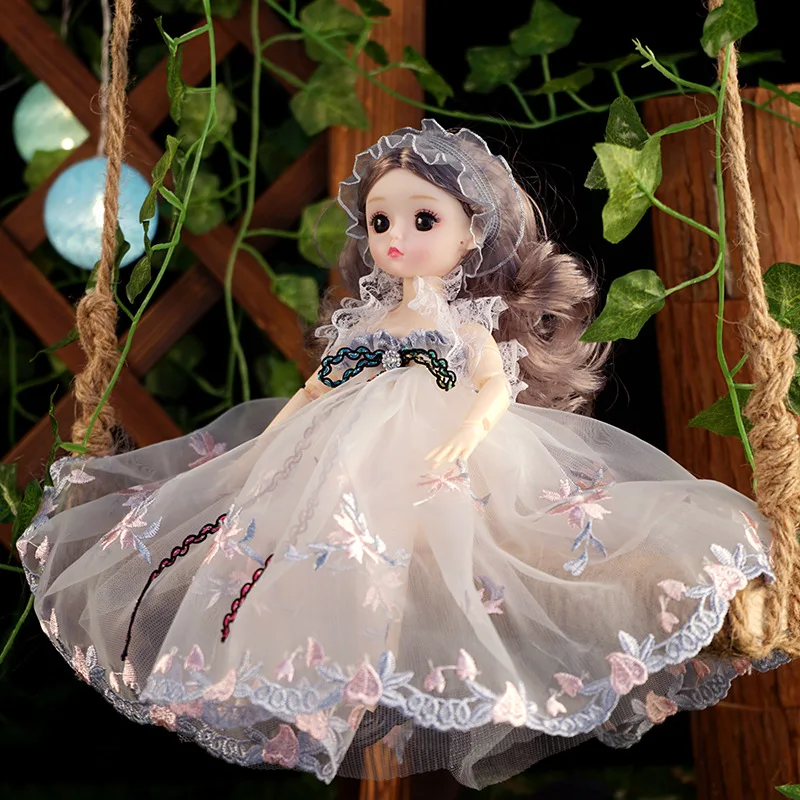 12 дюймов 1/6 BJD кукла с одеждой 30 см 18 суставов принцессы Свадебное платье Diy платье со шнурками, детские куклы, игрушки для девочек, подарок,ку...
12 дюймов 1/6 BJD кукла с одеждой 30 см 18 суставов принцессы Свадебное платье Diy платье со шнурками, детские куклы, игрушки для девочек, подарок,ку...