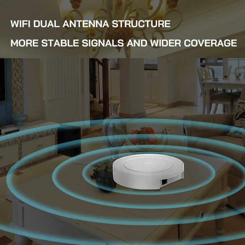 Tuya Wireless Smart Gateway ZigBee Bluetooth Mesh 3 In 1 Multi-mode Gateway Remote Control Linkage Support Alexa Google Home
Tuya Wireless Smart Gateway ZigBee Bluetooth Mesh 3 In 1 Multi-mode Gateway Remote Control Linkage Support Alexa Google Home