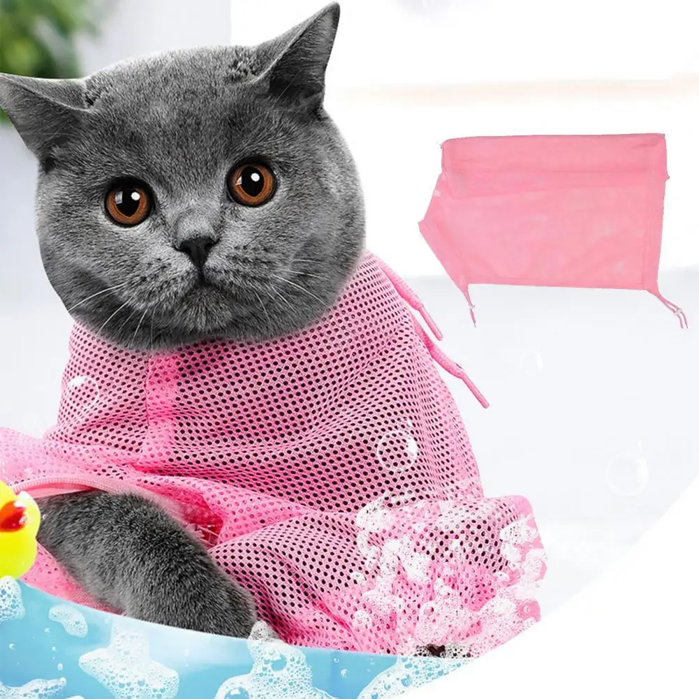 Cat Washing Bag Anti-scratch Mesh Bathing Bag Pet Cleaning Supplies for Bathroom Cat Supplies
Cat Washing Bag Anti-scratch Mesh Bathing Bag Pet Cleaning Supplies for Bathroom Cat Supplies