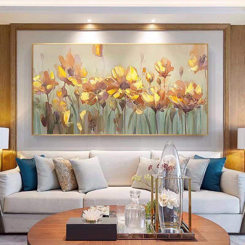 Modern Artist Painted Abstract Golden chrysanthemum Oil Painting On Canvas Wall Frameless Picture Decor For Live Room Home Gift
Modern Artist Painted Abstract Golden chrysanthemum Oil Painting On Canvas Wall Frameless Picture Decor For Live Room Home Gift