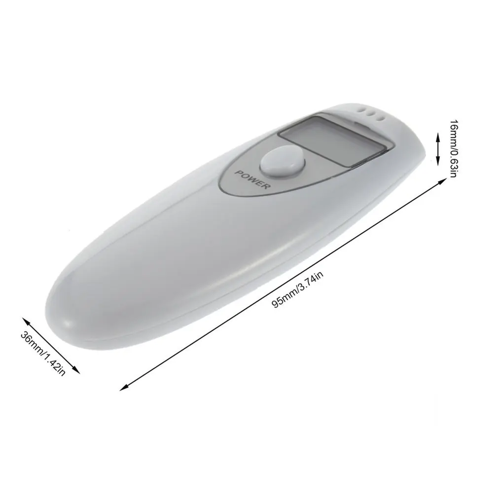Portable Single Display Screen Pocket Digital Alcohol Breath Tester Analyzer Detector Test Testing LCD Display
Portable Single Display Screen Pocket Digital Alcohol Breath Tester Analyzer Detector Test Testing LCD Display