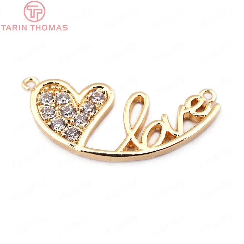 (33699)4PCS 25*11MM 24K Gold Color Brass with Zircon Heart LOVE Charms Pendants High Quality Diy Jewelry Findings Accessories
(33699)4PCS 25*11MM 24K Gold Color Brass with Zircon Heart LOVE Charms Pendants High Quality Diy Jewelry Findings Accessories