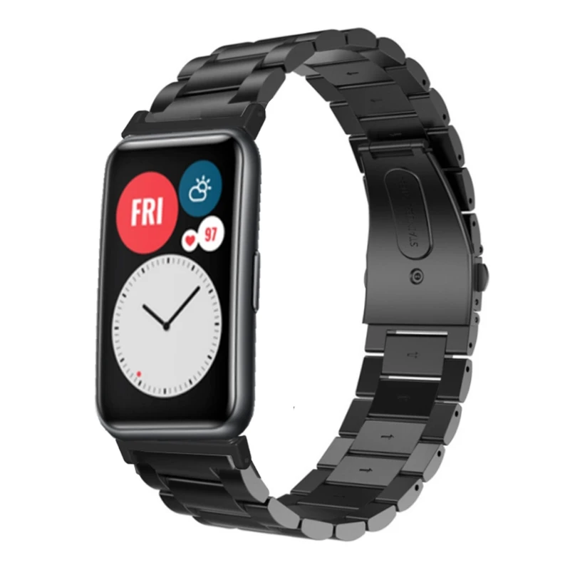 Replacement Stainless Steel Strap Wristband Watch Band Wrist Strap For-Huawei Watch Fit Smart Wristband Accessories M5TB
Replacement Stainless Steel Strap Wristband Watch Band Wrist Strap For-Huawei Watch Fit Smart Wristband Accessories M5TB