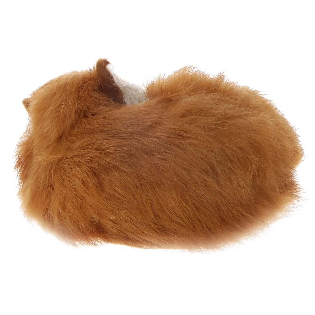 Stuffed Animals & Plush Figures Simulation Foxes Decoration Doll,Home and Car Auto Display Decor, Brown & White 
Stuffed Animals & Plush Figures Simulation Foxes Decoration Doll,Home and Car Auto Display Decor, Brown & White