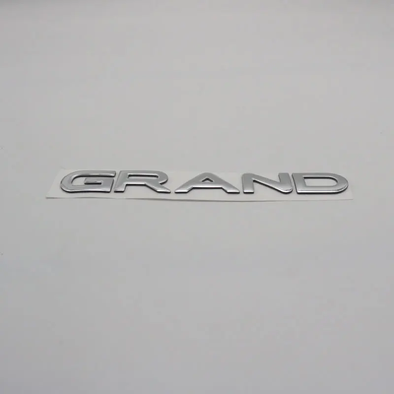 For Jeep Grand Emblem Sticker Letter Word Car Body Silver Nameplate Auto Logo Badge Decal
For Jeep Grand Emblem Sticker Letter Word Car Body Silver Nameplate Auto Logo Badge Decal