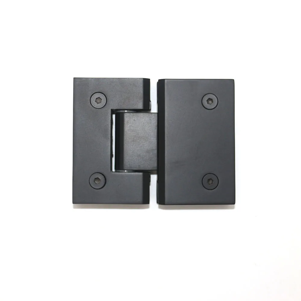 Heavy Duty Black Camber Bathroom Cabinet Shower Door Hinge 180 Degree Frameless Glass to Glass Stainless Steel Bracket Hinge
Heavy Duty Black Camber Bathroom Cabinet Shower Door Hinge 180 Degree Frameless Glass to Glass Stainless Steel Bracket Hinge
