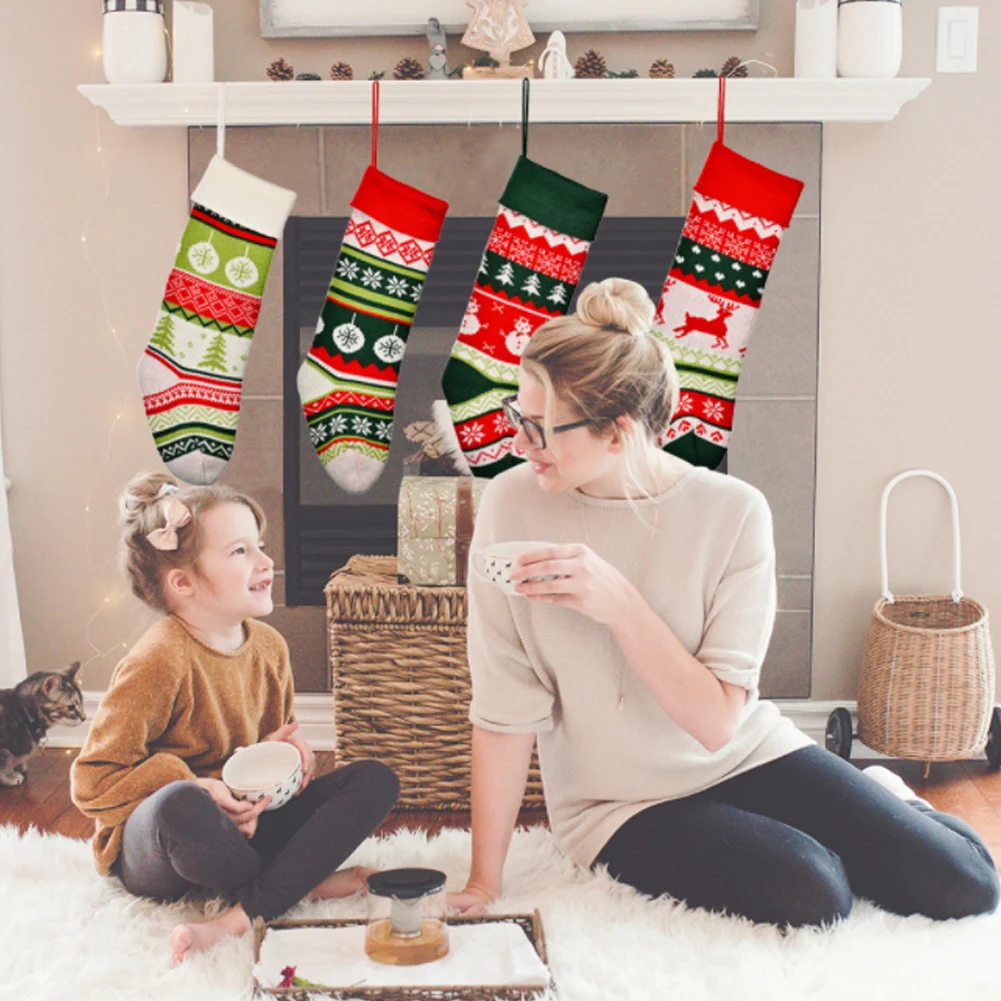 4 Styles Christmas Knitted Socks Christmas Snowman Christmas Tree Elk Fabric Children Gift Socks Fireplace Tree Decoration
4 Styles Christmas Knitted Socks Christmas Snowman Christmas Tree Elk Fabric Children Gift Socks Fireplace Tree Decoration