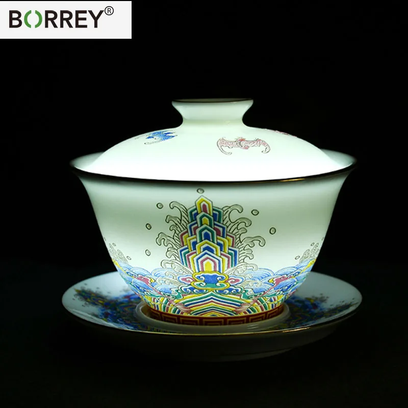 Фарфоровая чайная чашка и блюдце BORREY Jingdezhen керамический гайвань, эмалированная чашка, дорожный чайный набор кунг-фу, чайный сервиз Пуэр Улу...
Фарфоровая чайная чашка и блюдце BORREY Jingdezhen керамический гайвань, эмалированная чашка, дорожный чайный набор кунг-фу, чайный сервиз Пуэр Улу...