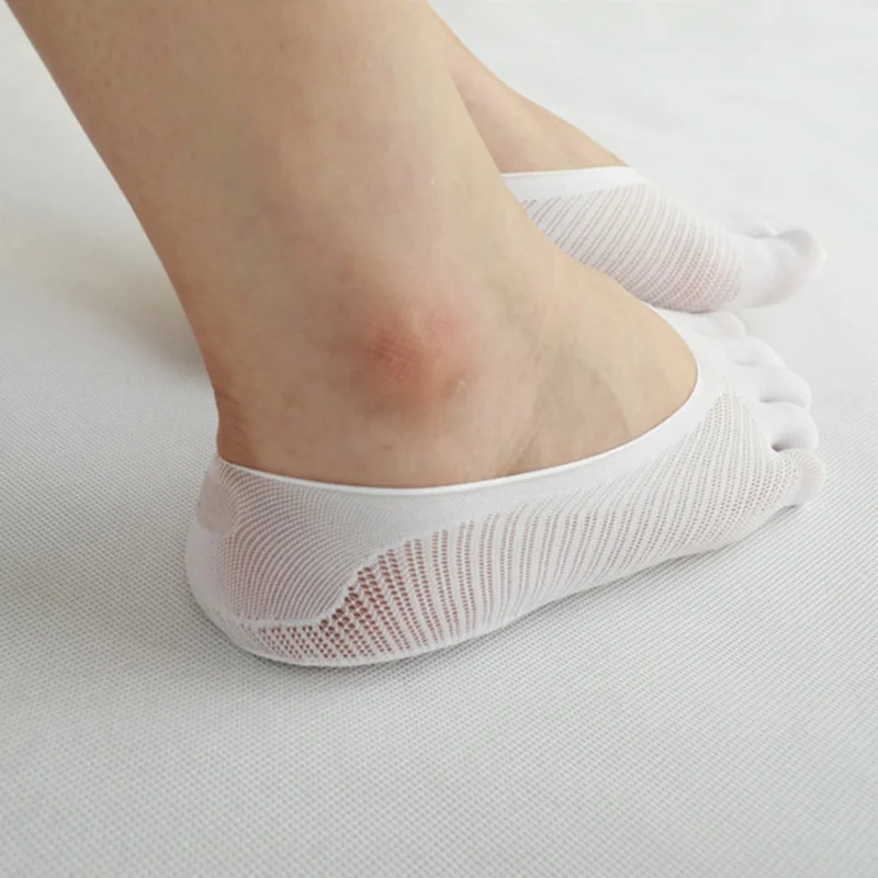 Socks Women's Toe Socks Ultra Low Cut Liner with Gel Tab Breathable/sweat-absorbent/deodorant/invisible
Socks Women's Toe Socks Ultra Low Cut Liner with Gel Tab Breathable/sweat-absorbent/deodorant/invisible