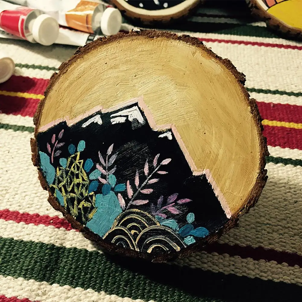 HOT SALES2Pcs DIY Handmade Log Pine Chips Slices Annual Rings Wooden Coasters Decor Props
HOT SALES2Pcs DIY Handmade Log Pine Chips Slices Annual Rings Wooden Coasters Decor Props