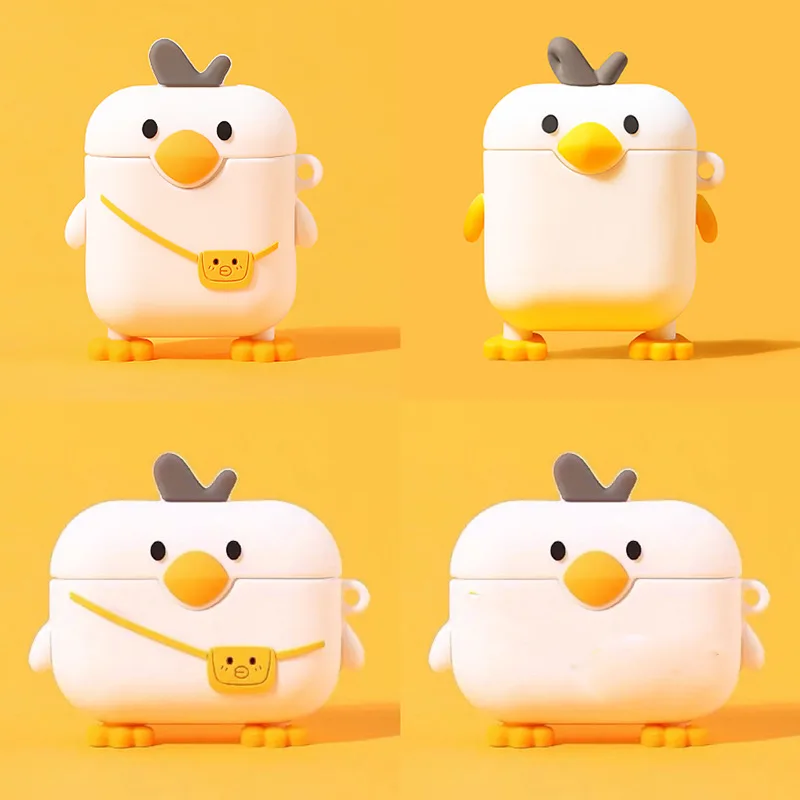 For Airpods 1 2 3 Case Silicone Duck Cartoon Cover For Wireless Airpods Case Cute Earphone Headphone Case For Apple Airpods Pro
For Airpods 1 2 3 Case Silicone Duck Cartoon Cover For Wireless Airpods Case Cute Earphone Headphone Case For Apple Airpods Pro