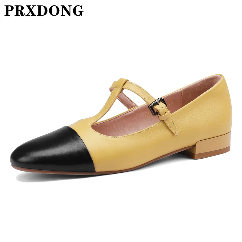 Spring Summer T-Strap Women Pumps Classic Round Toe Genuine Leather Concise Working Casual Low Heels Buckle Shoes Woman Pumps 39
Spring Summer T-Strap Women Pumps Classic Round Toe Genuine Leather Concise Working Casual Low Heels Buckle Shoes Woman Pumps 39